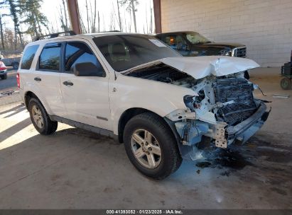 2008 FORD ESCAPE HYBRID White  Hybrid 1FMCU59HX8KA17102 photo #1