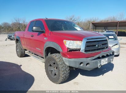 2011 TOYOTA TUNDRA GRADE 5.7L V8 Red  Flexible Fuel 5TFUW5F13BX172482 photo #1