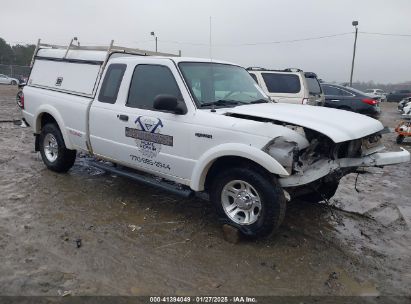 2003 FORD RANGER EDGE/TREMOR/XLT White  Flexible Fuel 1FTYR44V13PA15771 photo #1