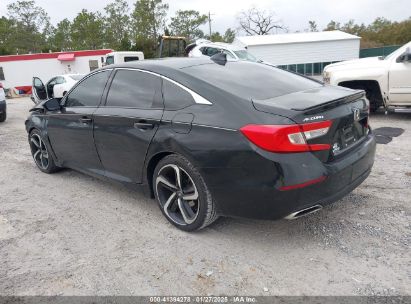 2018 HONDA ACCORD SPORT Black  Gasoline 1HGCV1F35JA036561 photo #4