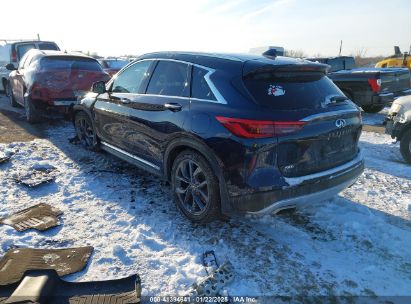 2019 INFINITI QX50 ESSENTIAL Blue  Gasoline 3PCAJ5M34KF111514 photo #4