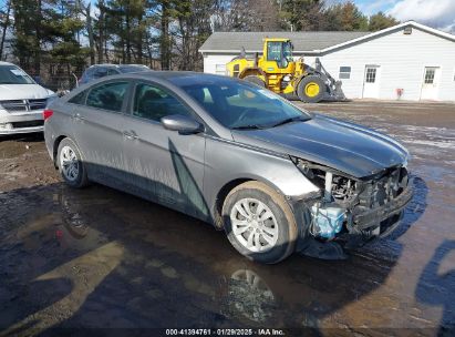 2013 HYUNDAI SONATA GLS Gray  Gasoline 5NPEB4AC9DH586089 photo #1