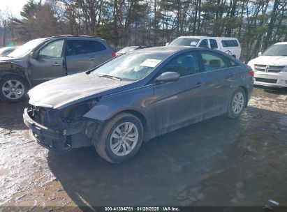 2013 HYUNDAI SONATA GLS Gray  Gasoline 5NPEB4AC9DH586089 photo #3