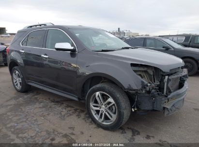 2016 CHEVROLET EQUINOX LTZ Black  Gasoline 2GNALDEK4G6197776 photo #1