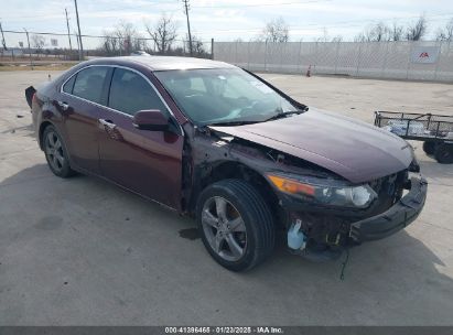 2012 ACURA TSX 2.4 Burgundy  Gasoline JH4CU2F40CC012013 photo #1