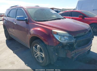 2017 CHEVROLET EQUINOX PREMIER Maroon  Gasoline 2GNFLGE34H6224198 photo #1