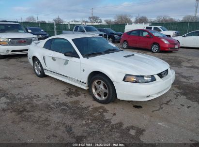 2000 FORD MUSTANG White  Gasoline 1FAFP4049YF157850 photo #1