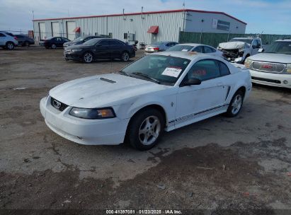 2000 FORD MUSTANG White  Gasoline 1FAFP4049YF157850 photo #3