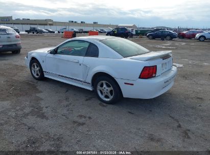 2000 FORD MUSTANG White  Gasoline 1FAFP4049YF157850 photo #4