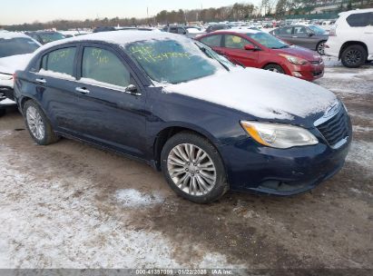 2012 CHRYSLER 200 LIMITED Black  Flexible Fuel 1C3CCBCG7CN116803 photo #1