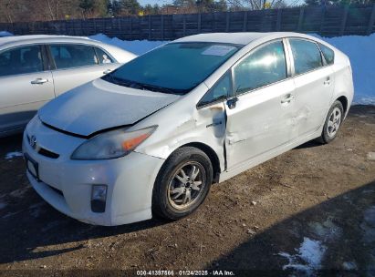 2011 TOYOTA PRIUS TWO White  Hybrid JTDKN3DU0B1414689 photo #3