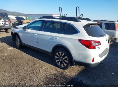 2015 SUBARU OUTBACK 2.5I LIMITED White  Gasoline 4S4BSBJC8F3223042 photo #4