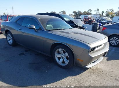 2012 DODGE CHALLENGER SXT Silver  Flexible Fuel 2C3CDYAG7CH292309 photo #1