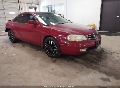 2002 ACURA CL 3.2 TYPE S Red  Gasoline 19UYA42692A004622 photo #1