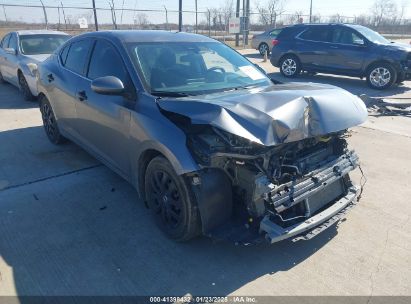 2024 NISSAN SENTRA S XTRONIC CVT Gray  Gasoline 3N1AB8BV0RY208553 photo #1