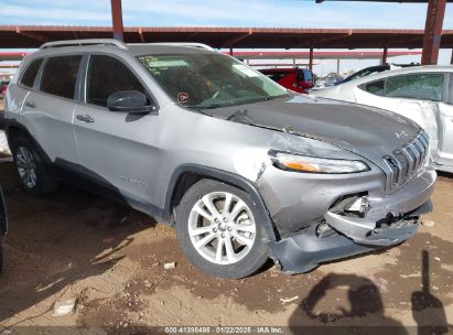 2015 JEEP CHEROKEE SPORT Silver  Gasoline 1C4PJLAB5FW620197 photo #1