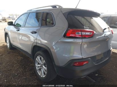 2015 JEEP CHEROKEE SPORT Silver  Gasoline 1C4PJLAB5FW620197 photo #4