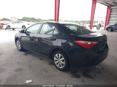 2015 TOYOTA COROLLA LE Black  Gasoline 2T1BURHE8FC424297 photo #4