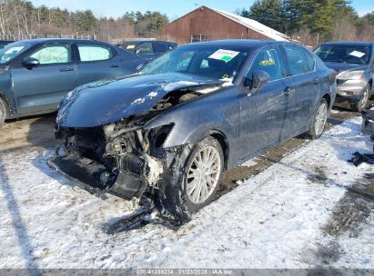 2013 LEXUS GS 350 Gray  Gasoline JTHCE1BL9D5004471 photo #3