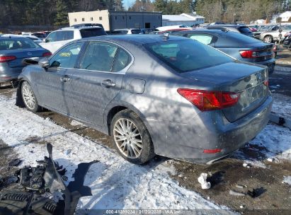 2013 LEXUS GS 350 Gray  Gasoline JTHCE1BL9D5004471 photo #4