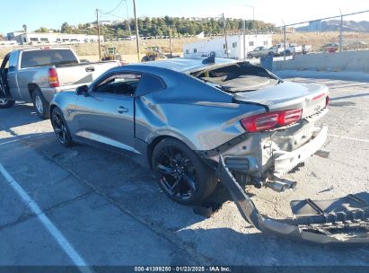 2021 CHEVROLET CAMARO RWD  1LT Gray  Gasoline 1G1FB1RS1M0142631 photo #4