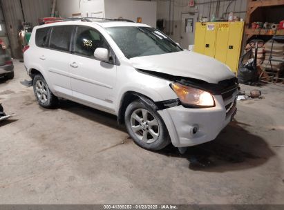 2011 TOYOTA RAV4 LIMITED White  Gasoline 2T3DK4DV3BW045652 photo #1