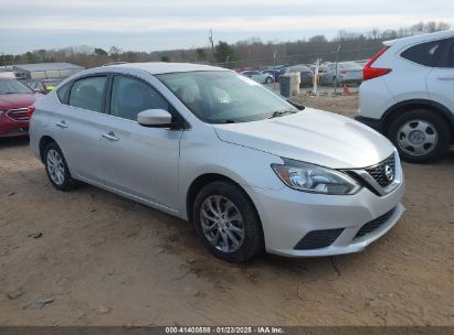 2019 NISSAN SENTRA SV White  Gasoline 3N1AB7AP1KL623235 photo #1