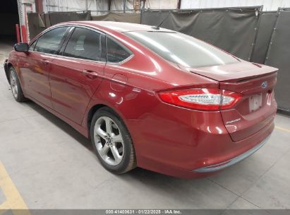 2013 FORD FUSION SE Red  Gasoline 3FA6P0H78DR386332 photo #4