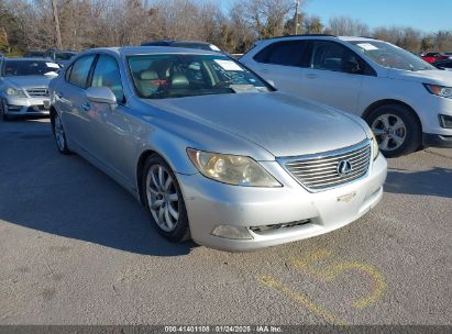 2007 LEXUS LS 460 L Silver  Gasoline JTHGL46F175006006 photo #1