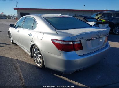 2007 LEXUS LS 460 L Silver  Gasoline JTHGL46F175006006 photo #4