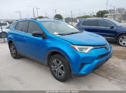 2017 TOYOTA RAV4 LE Blue  Gasoline JTMZFREV4HJ715903 photo #1