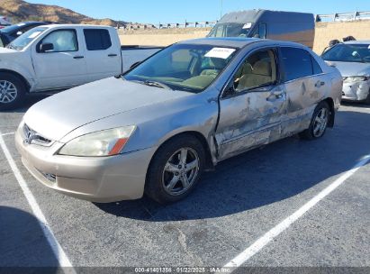 2004 HONDA ACCORD Beige  Other JHMCM56601C008136 photo #3