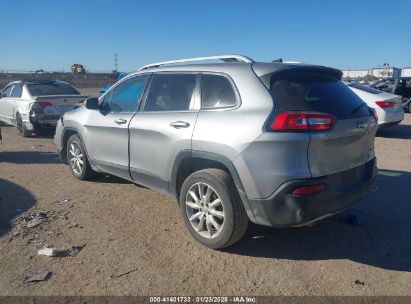 2017 JEEP CHEROKEE LIMITED FWD Gray  Gasoline 1C4PJLDB1HW517745 photo #4