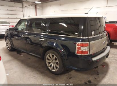 2009 FORD FLEX LIMITED Dark Blue  Gasoline 2FMEK63C39BA78076 photo #4