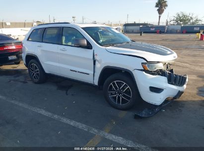 2021 JEEP GRAND CHEROKEE TRAILHAWK 4X4 White  Flexible Fuel 1C4RJFLG5MC565316 photo #1