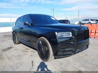 2021 ROLLS-ROYCE CULLINAN Black  Gasoline SLATV4C0XMU208037 photo #1