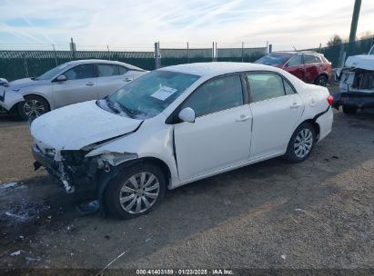 2013 TOYOTA COROLLA LE White  Gasoline 2T1BU4EE8DC045403 photo #3