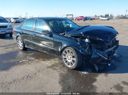 2008 MERCEDES-BENZ E 350 Black  Gasoline WDBUF56X48B344043 photo #1