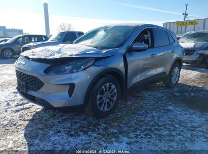 2021 FORD ESCAPE SE Gray  Gasoline 1FMCU9G60MUA46566 photo #3