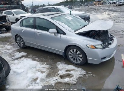 2009 HONDA CIVIC EX Silver  Gasoline 2HGFA16859H356089 photo #1