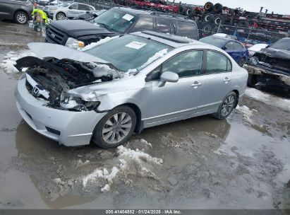 2009 HONDA CIVIC EX Silver  Gasoline 2HGFA16859H356089 photo #3