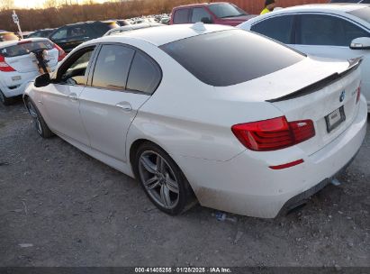 2014 BMW 550I White  Gasoline WBAKN9C51ED682289 photo #4