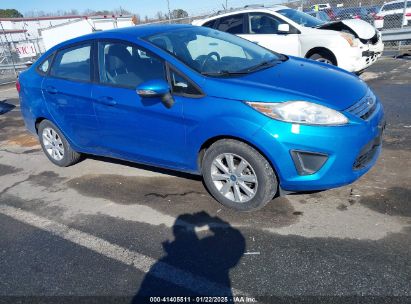 2013 FORD FIESTA SE Blue  Gasoline 3FADP4BJ1DM132185 photo #1