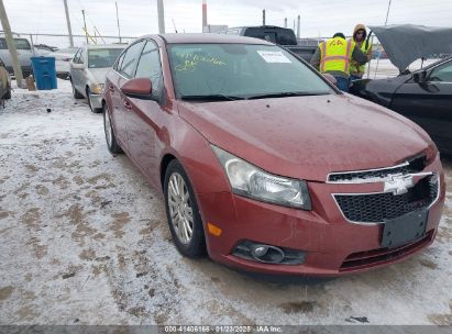 2012 CHEVROLET CRUZE ECO Brown  Gasoline 1G1PJ5SC8C7360234 photo #1