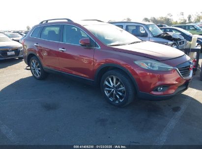 2014 MAZDA CX-9 GRAND TOURING Burgundy  Gasoline JM3TB3DV6E0435389 photo #1