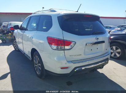 2014 NISSAN PATHFINDER SL White  Gasoline 5N1AR2MNXEC683192 photo #4