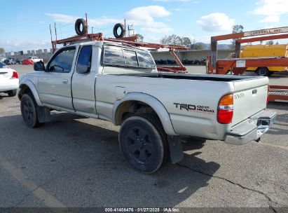 2004 TOYOTA TACOMA PRERUNNER V6 Gray  Gasoline 5TESN92N04Z443908 photo #4