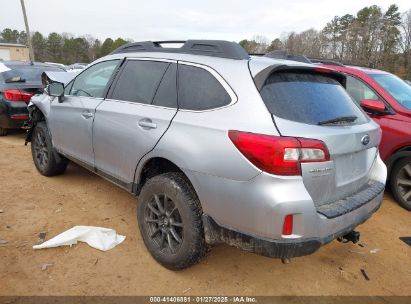 2017 SUBARU OUTBACK 2.5I LIMITED Silver  Gasoline 4S4BSANC7H3436782 photo #4