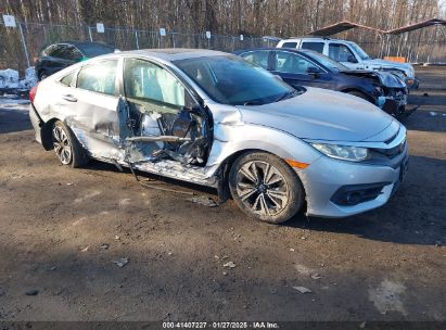 2016 HONDA CIVIC EX-T Silver  Gasoline 19XFC1F31GE217745 photo #1