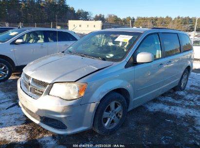 2012 DODGE GRAND CARAVAN SXT Silver  Flexible Fuel 2C4RDGCG3CR140969 photo #3